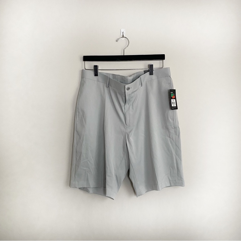 [Slazenger] Men's Light Gray Outdoor Golf Shorts